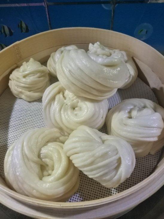 银丝花卷(一次发酵)