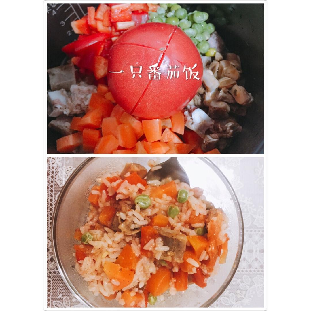 一只番茄饭