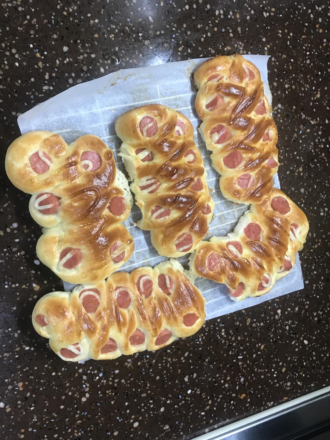 纯奶手撕吐司的做法 步骤1