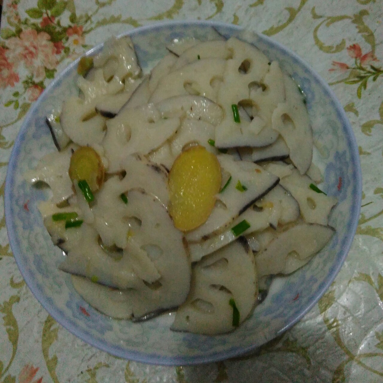 清炒藕片