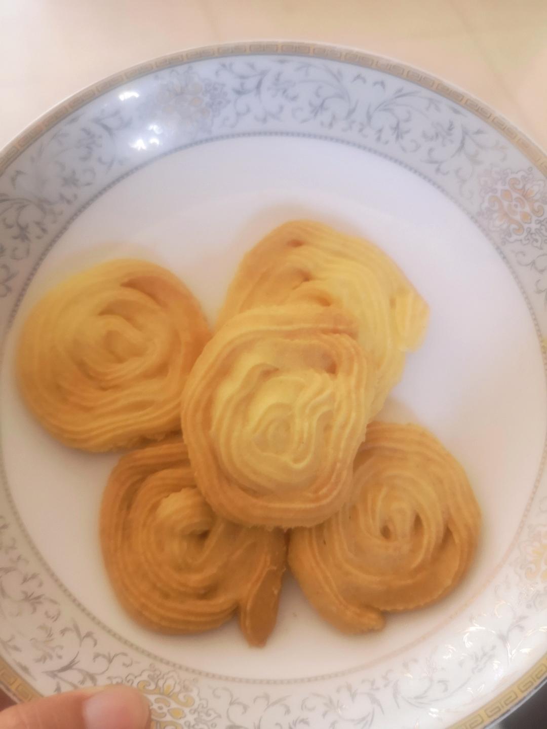 曲奇饼干，完美配方超好挤，酥到不敢碰，一个月还能酥掉渣