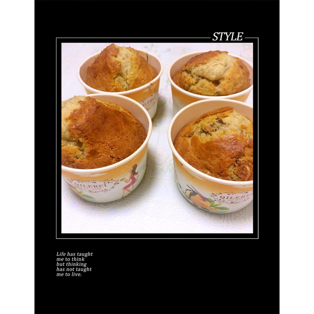 星巴克香蕉核桃蛋糕（Banana loaf）