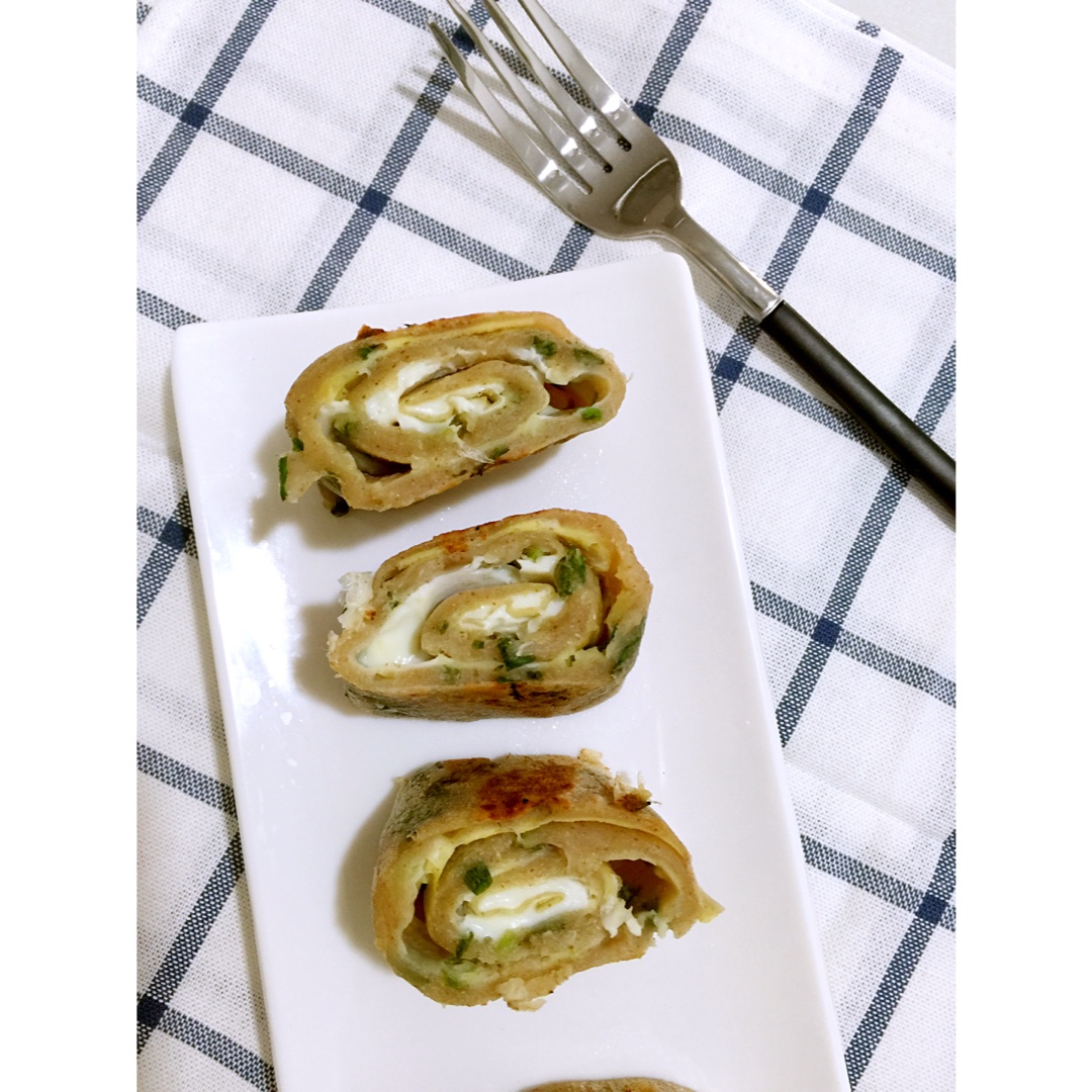 早餐鸡蛋煎饼