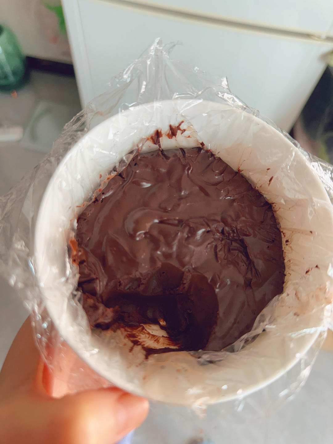 巧克力冰山熔岩（牛奶版本🥛）