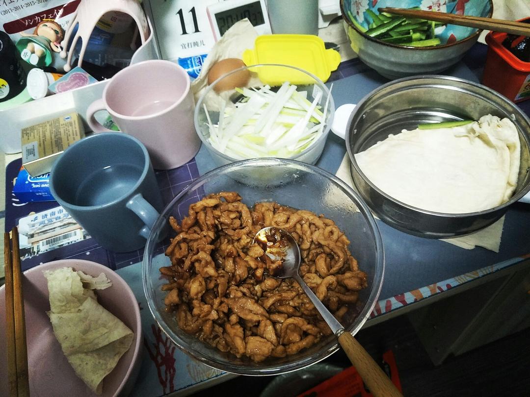年夜饭&高颜值的【京酱肉丝千张蔬菜卷】