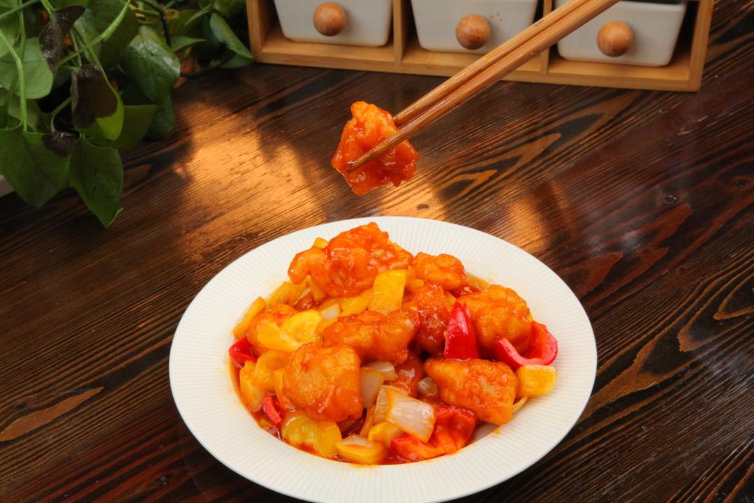 酸甜开胃，外酥里嫩咕噜鱼段的做法