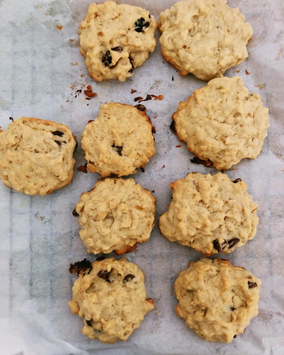 香蕉巧克力软曲奇