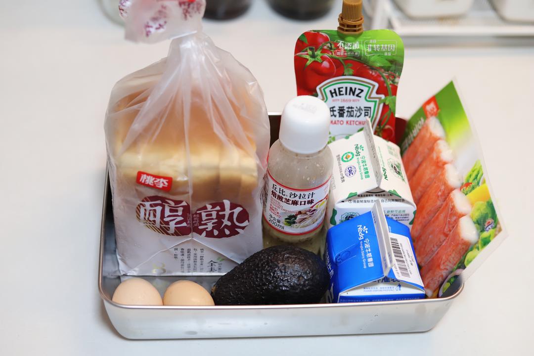 纯奶手撕吐司的做法 步骤1