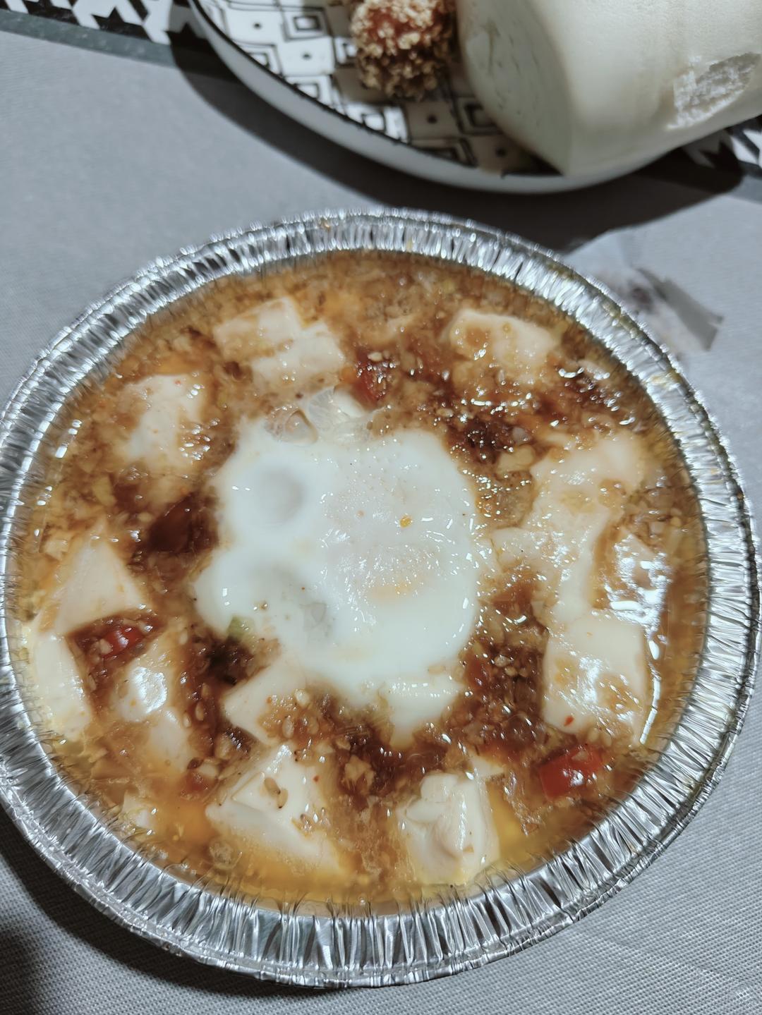 烧烤摊的招牌———锡纸烤豆腐