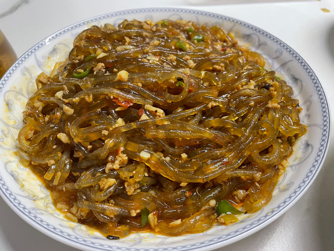 蚂蚁上树红薯粉