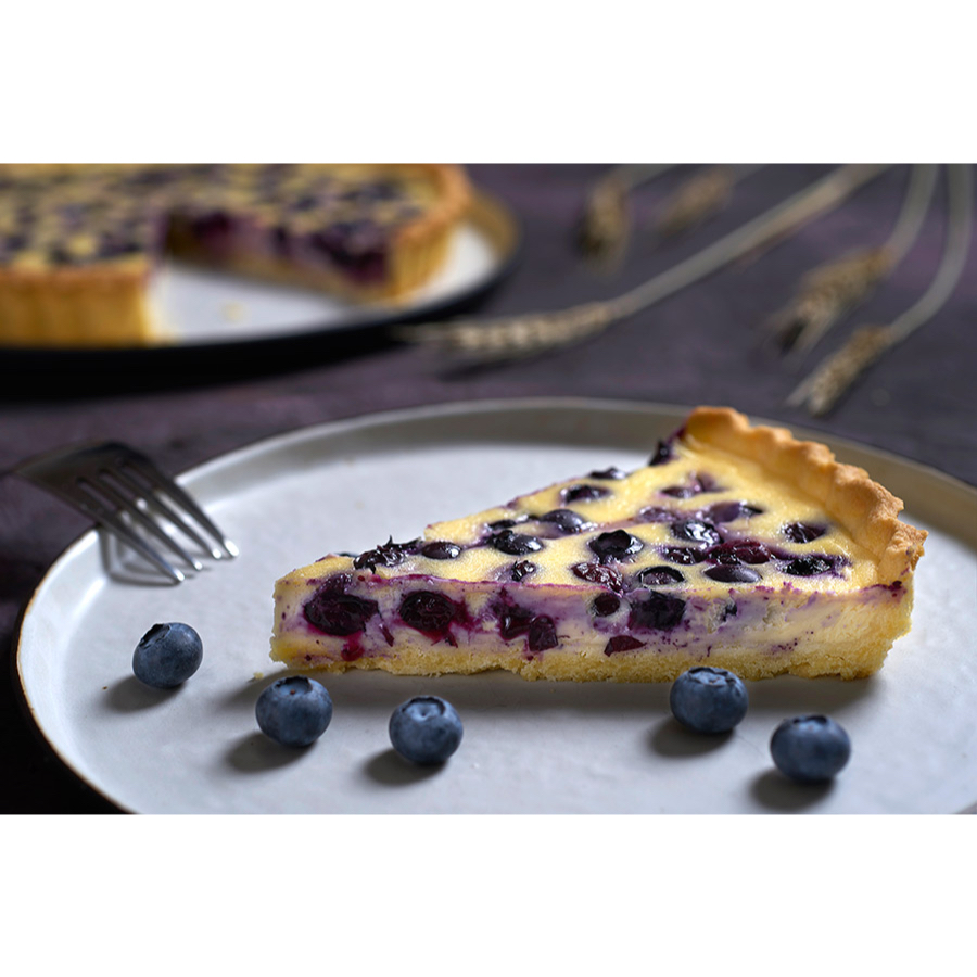 蓝莓乳酪派