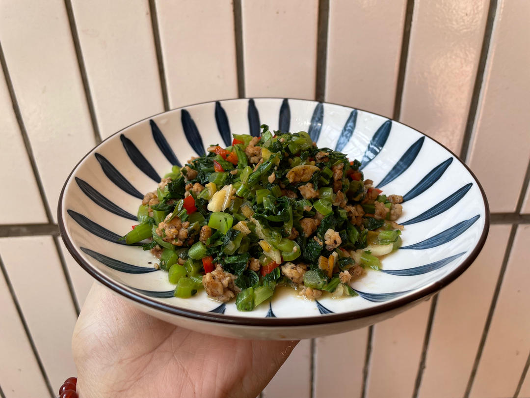 雪里蕻肉末