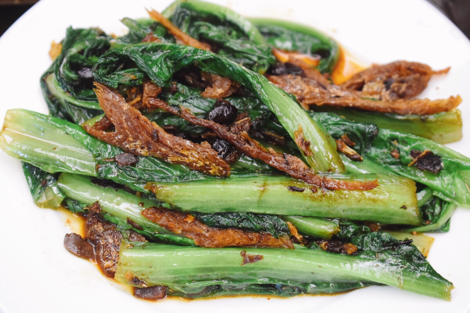 【蔬菜】豆豉鲮鱼油麦菜的做法