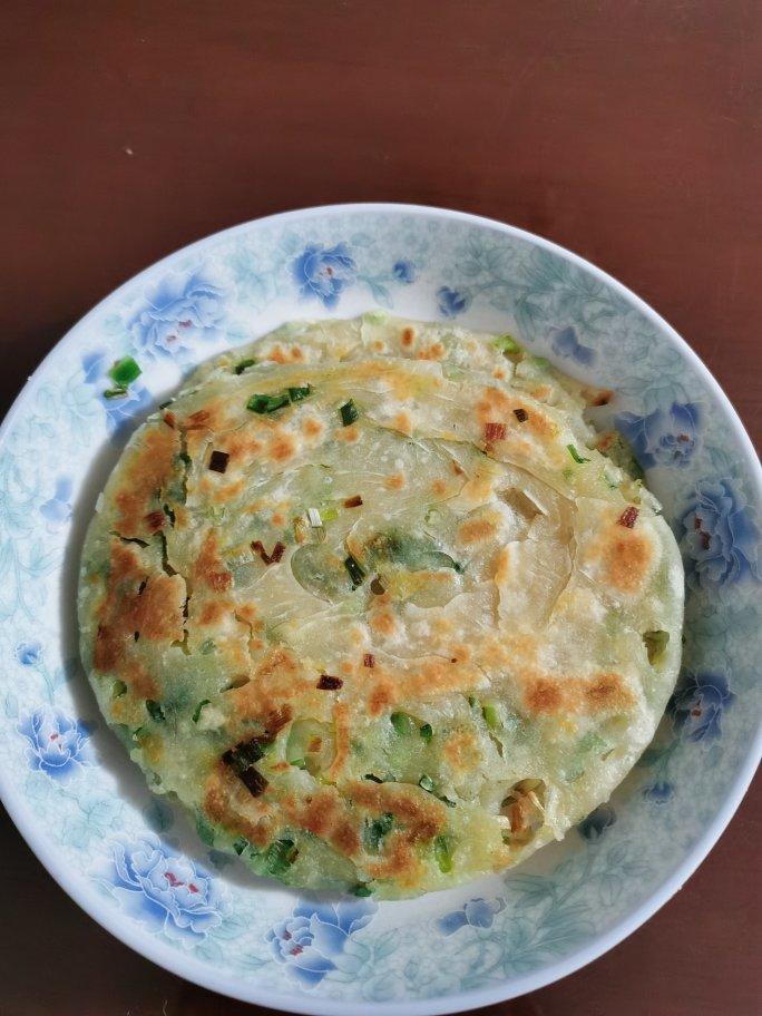 千层酥软葱油饼