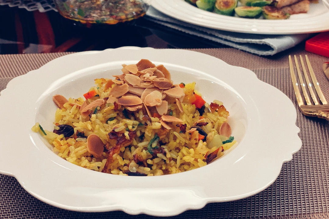 Rice pilaf 印度香料饭