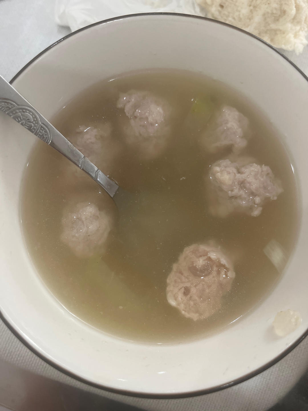 巨鲜美的冬瓜丸子汤