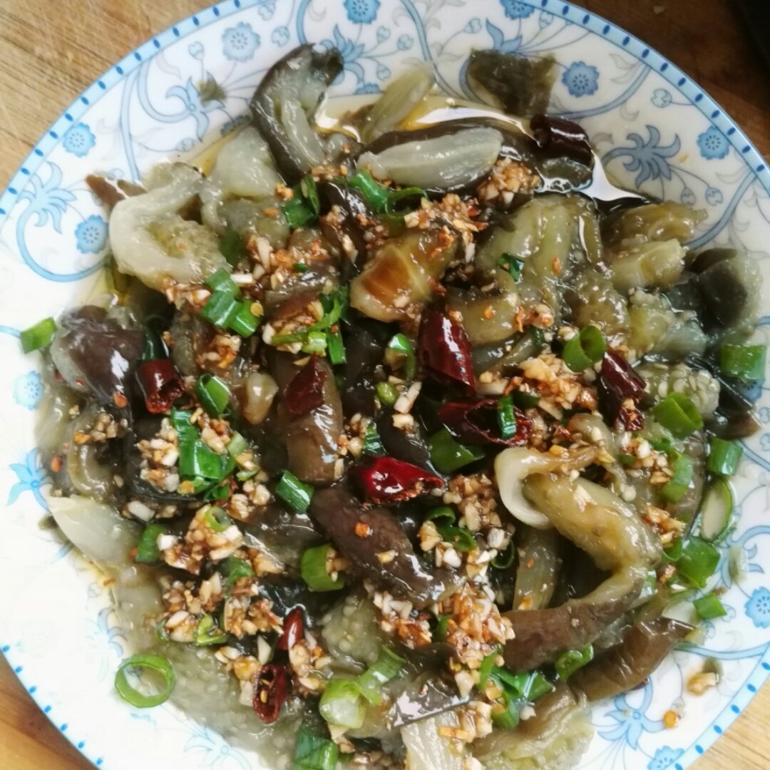 凉拌蒸茄子