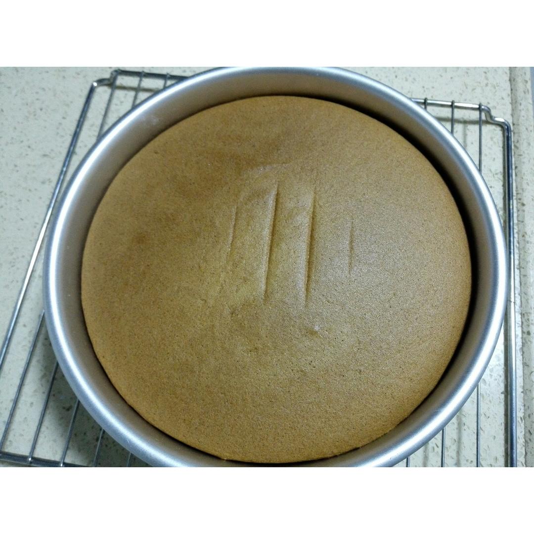 步骤最全面的戚风蛋糕（八寸）做法，成功率高！