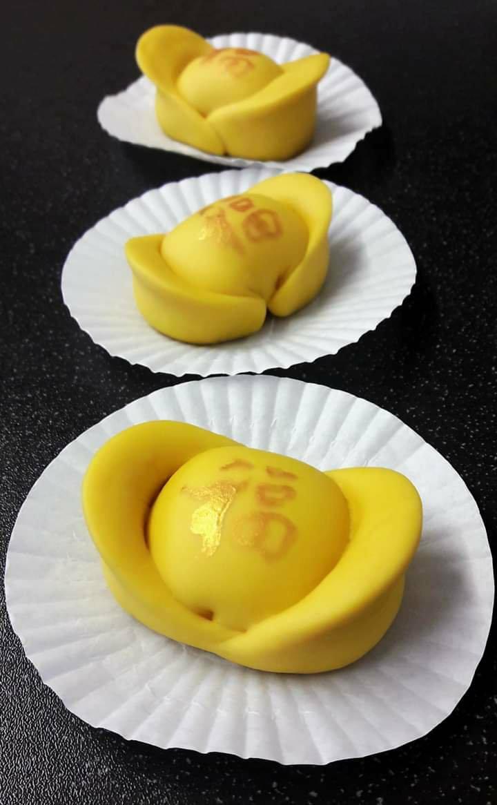 jenniferchee爱珍做的元宝馒头