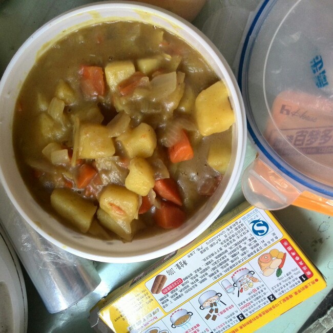 咖喱土豆饭
