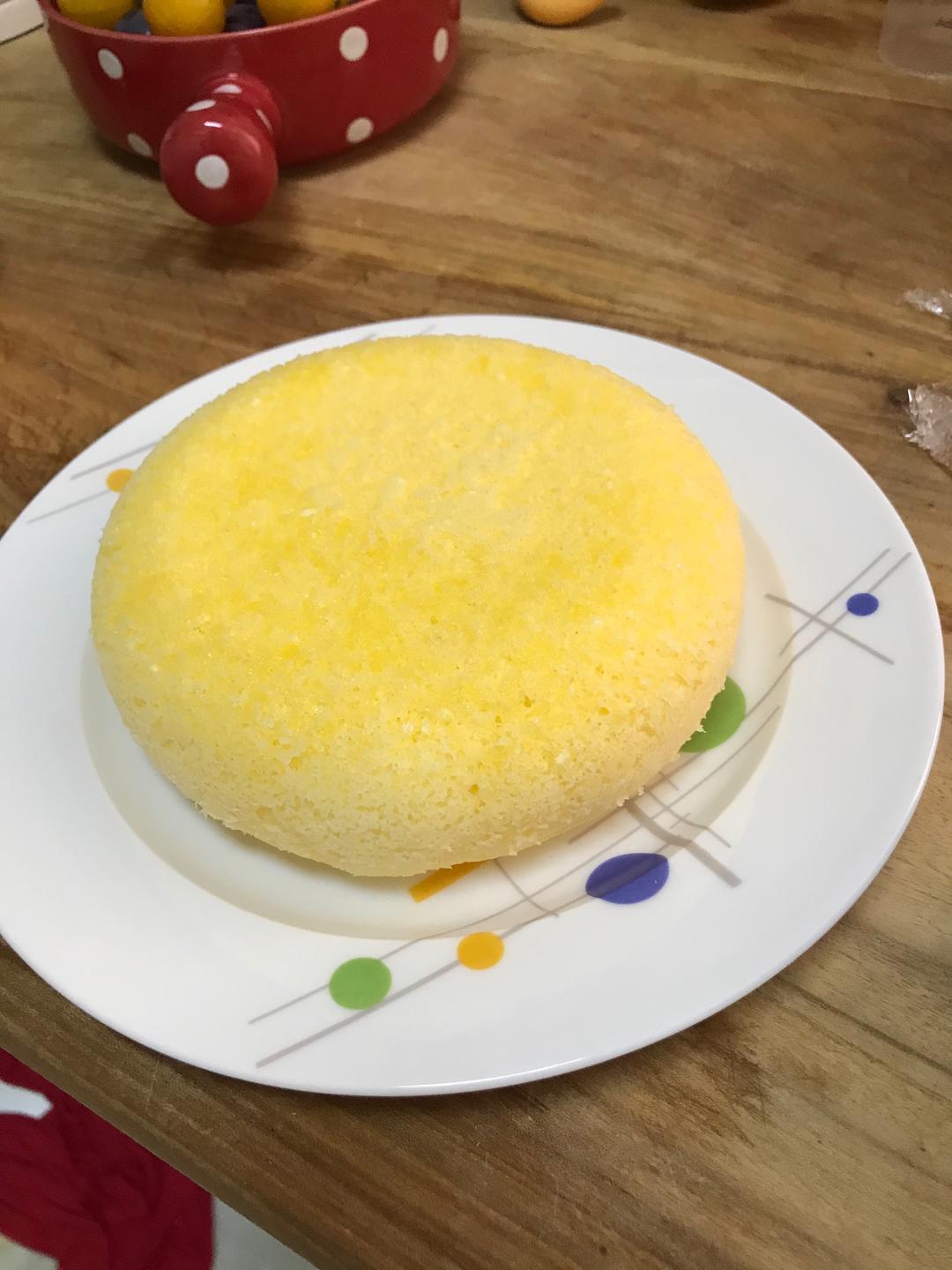 周岁宝宝无糖蒸蛋糕