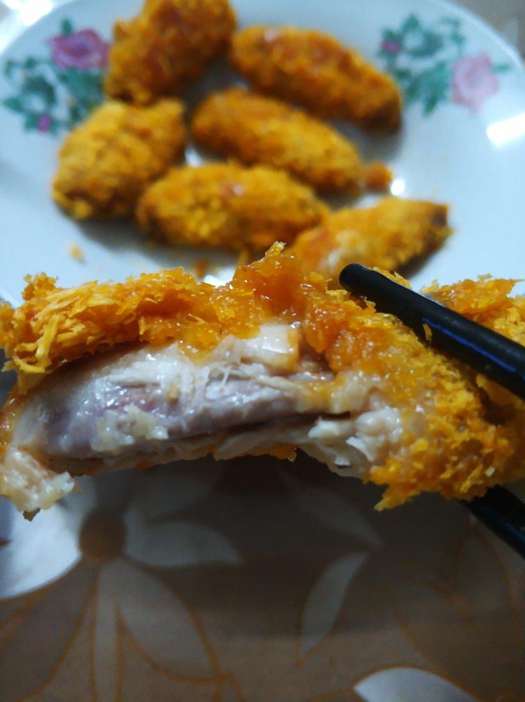 烤鸡翅（面包糠版）