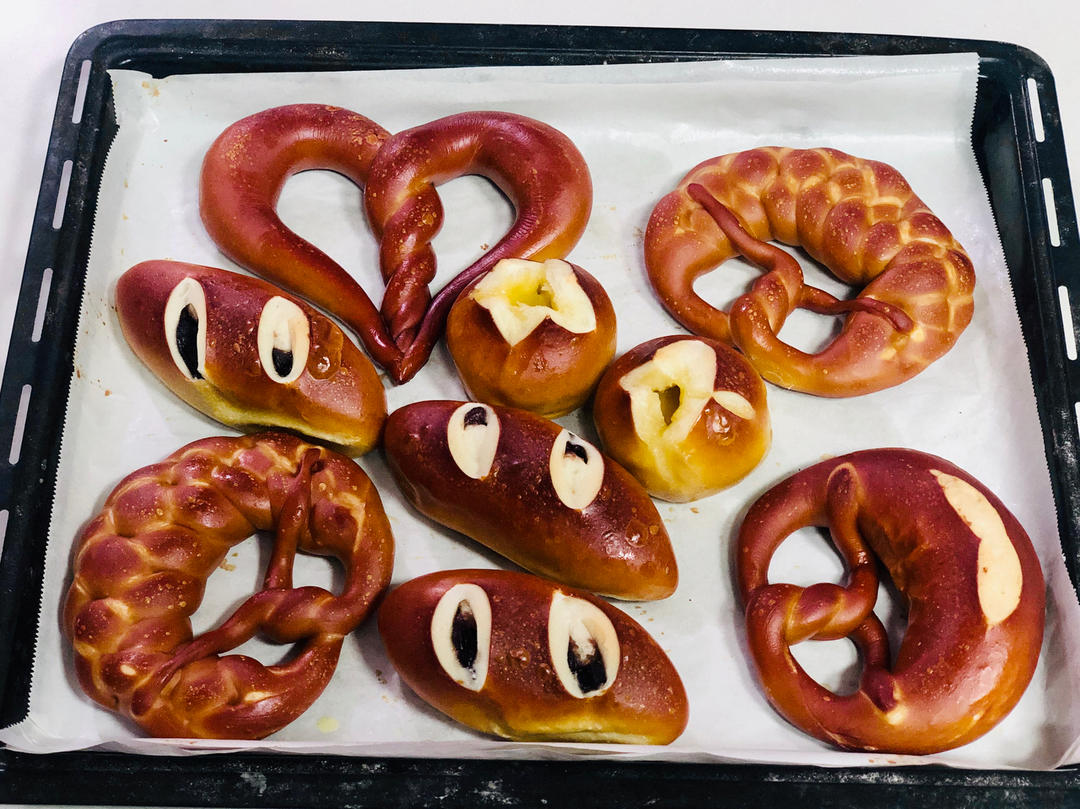 传统德式碱水包