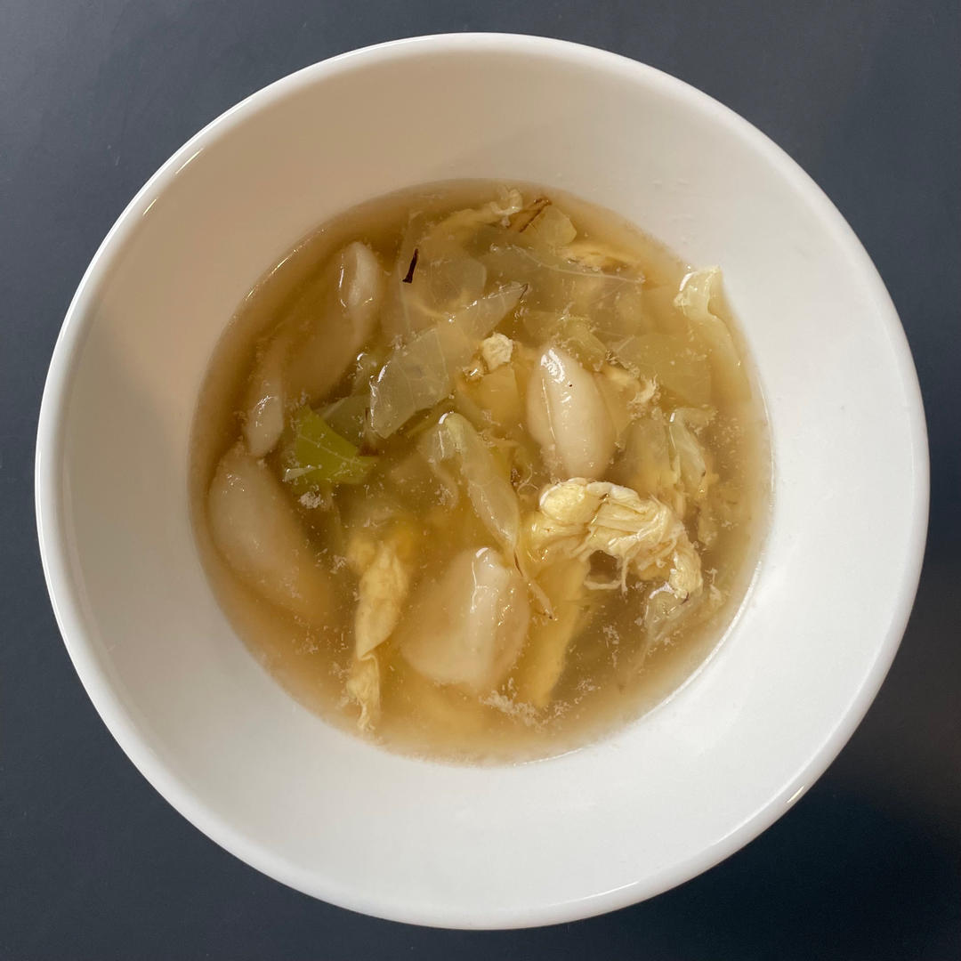 圆白菜疙瘩汤