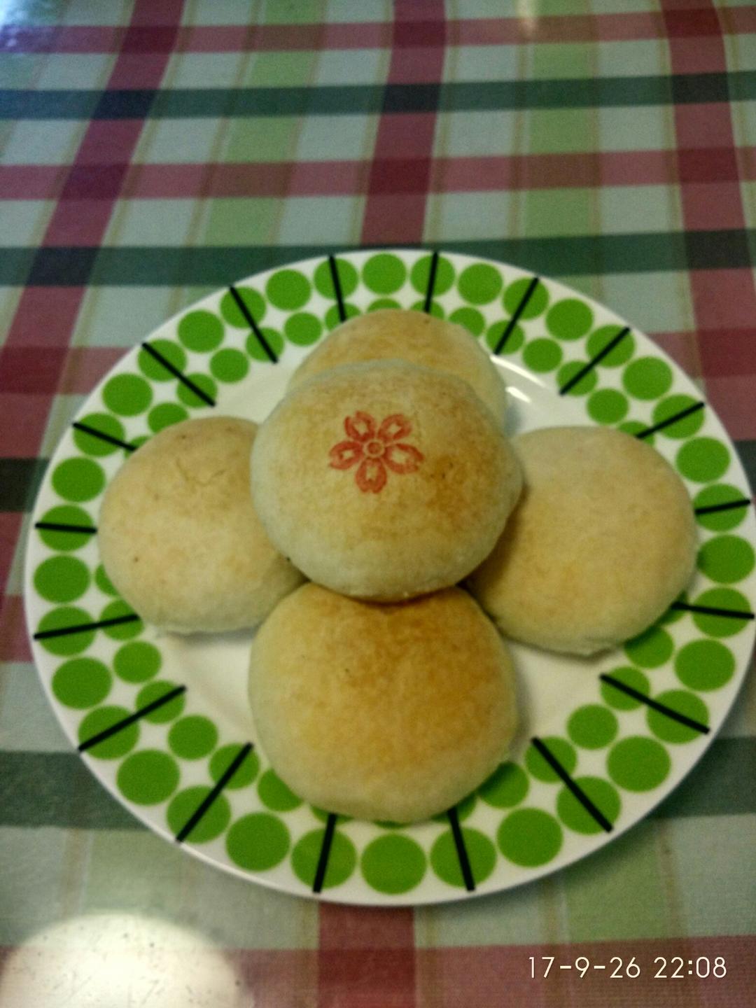 苏式肉松月饼