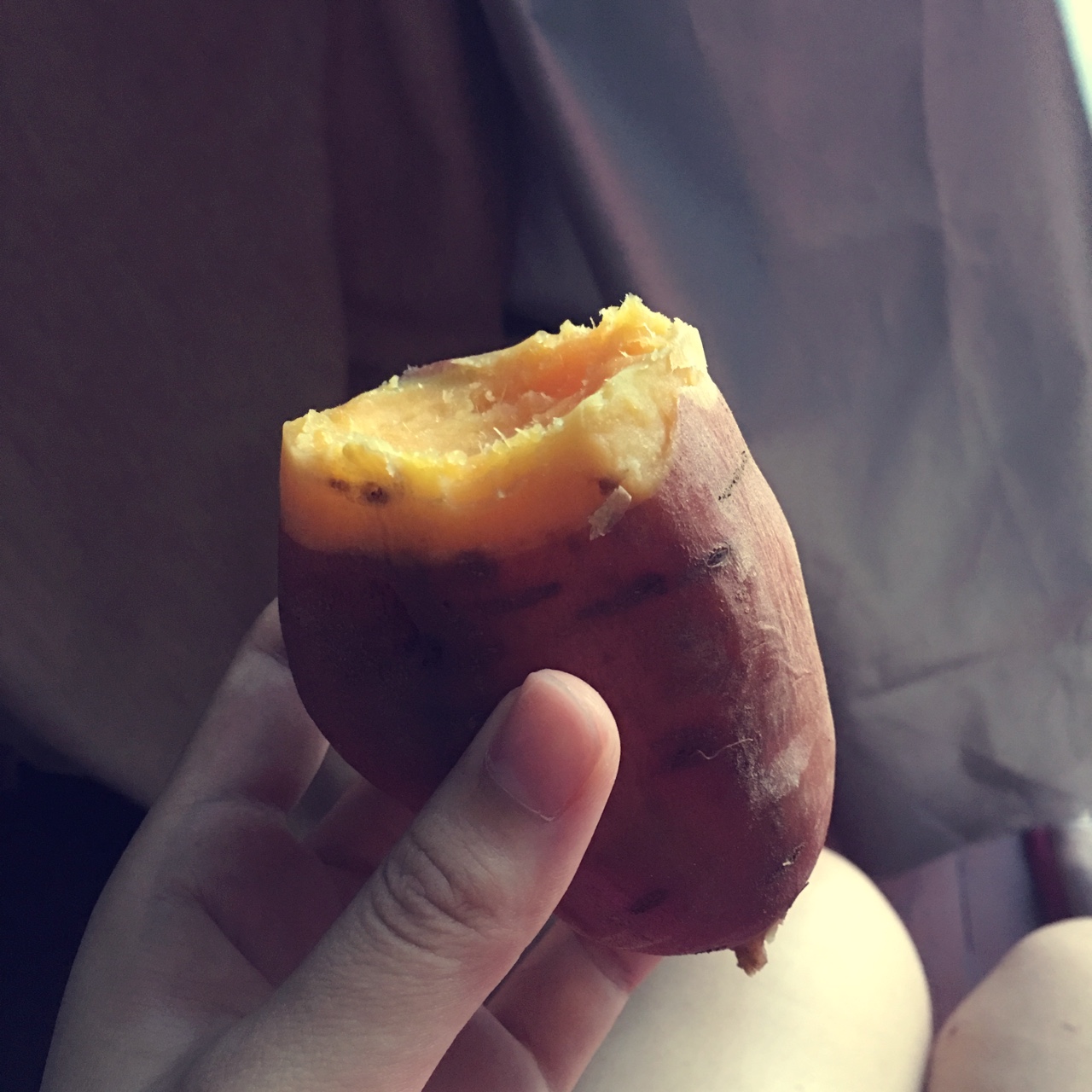 电饭煲烀白薯