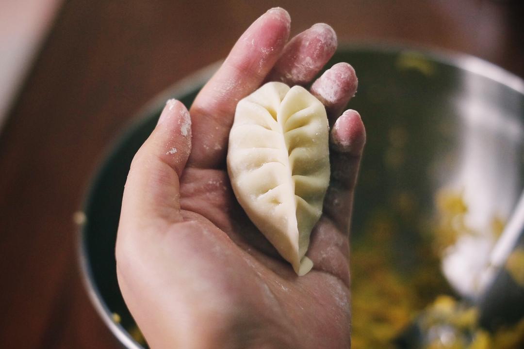 西葫芦鸡蛋馅饺子