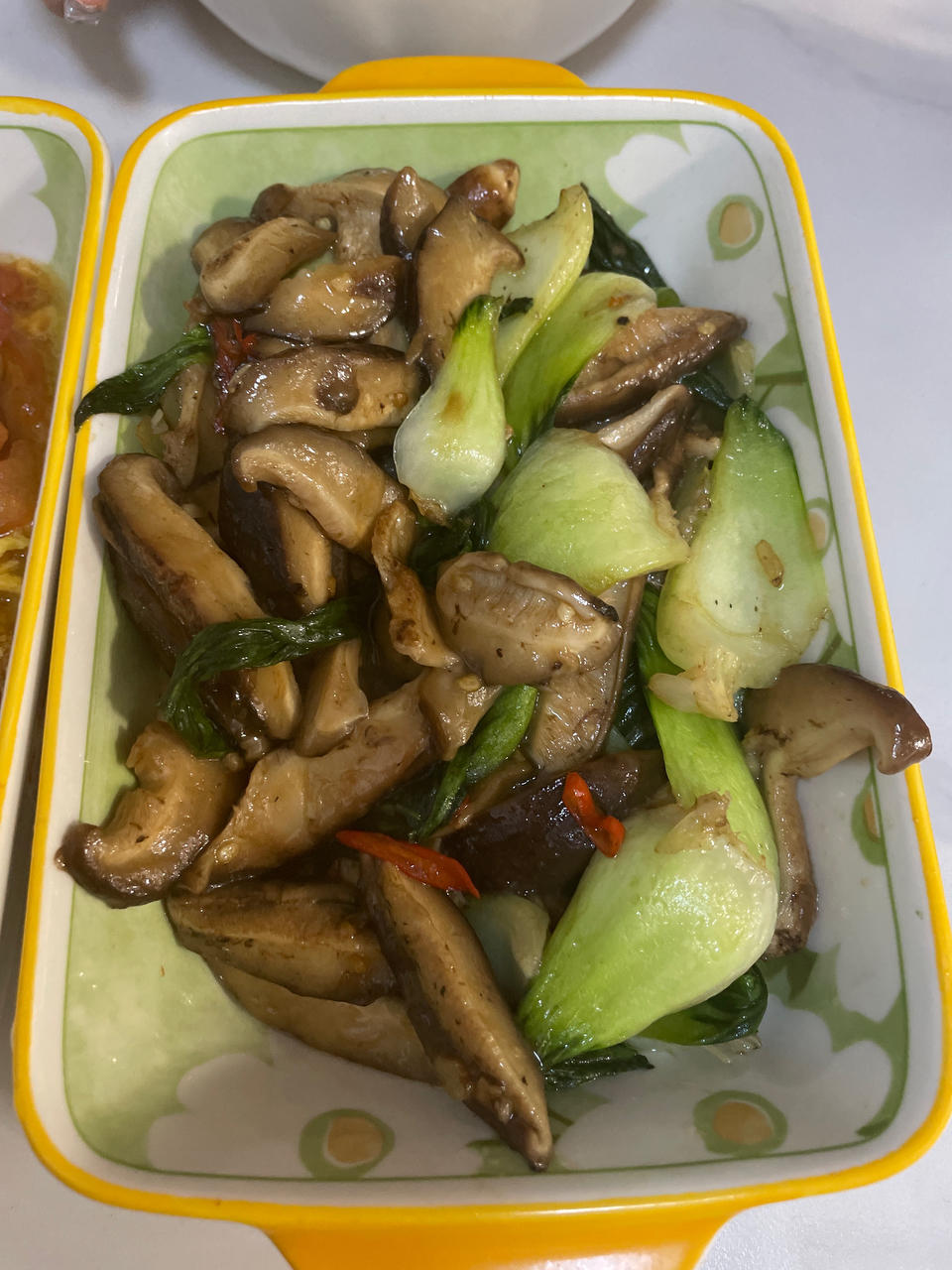 比肉还好吃的——蚝油香菇油菜