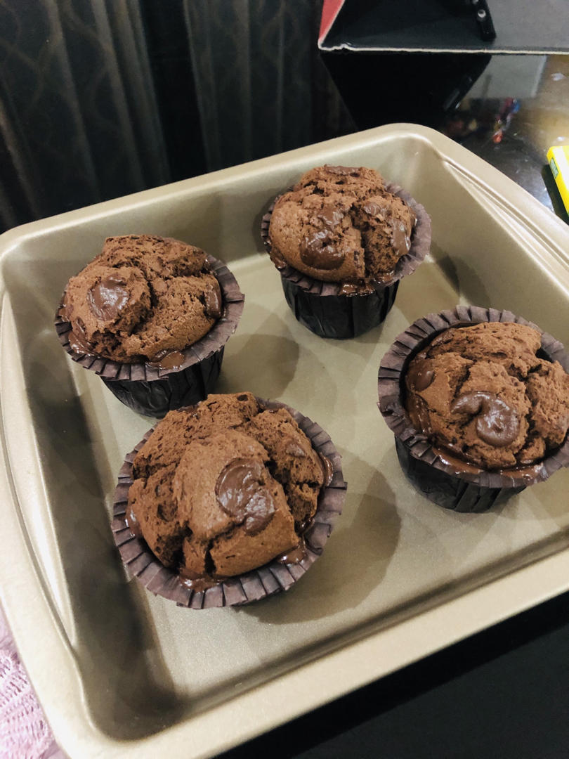 复刻星巴克蘑菇头巧克力马芬