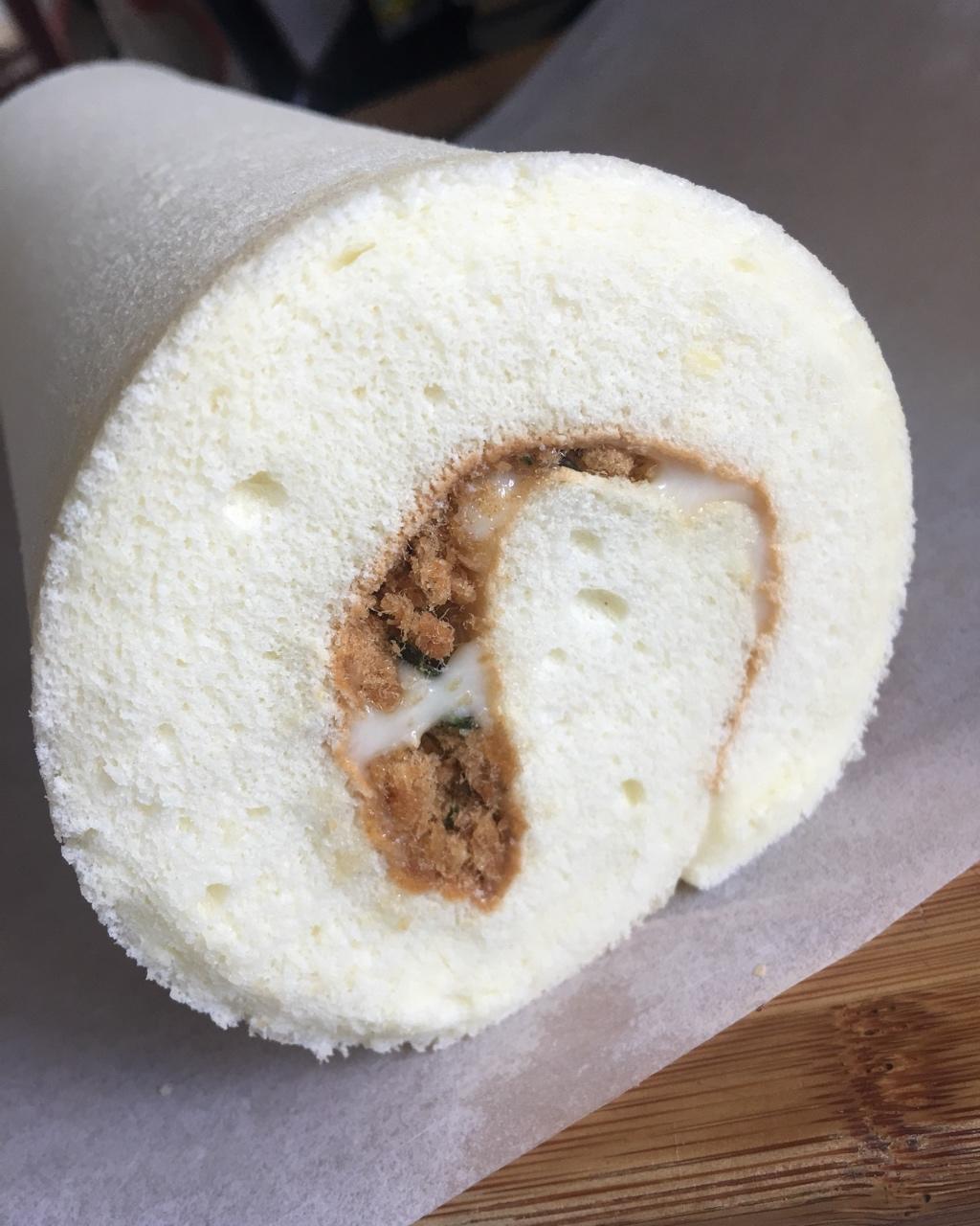 芒果戚风蛋糕卷