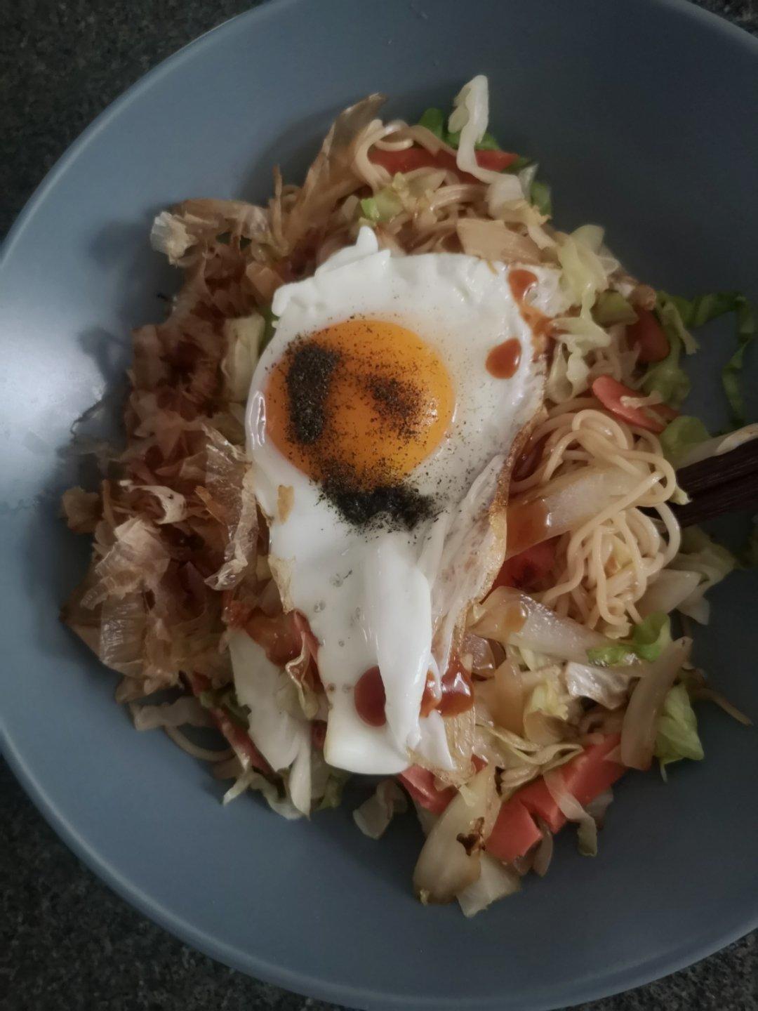 蔬菜炒面
