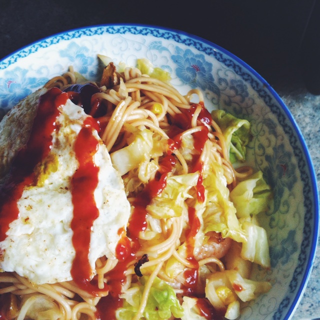 蔬菜炒面
