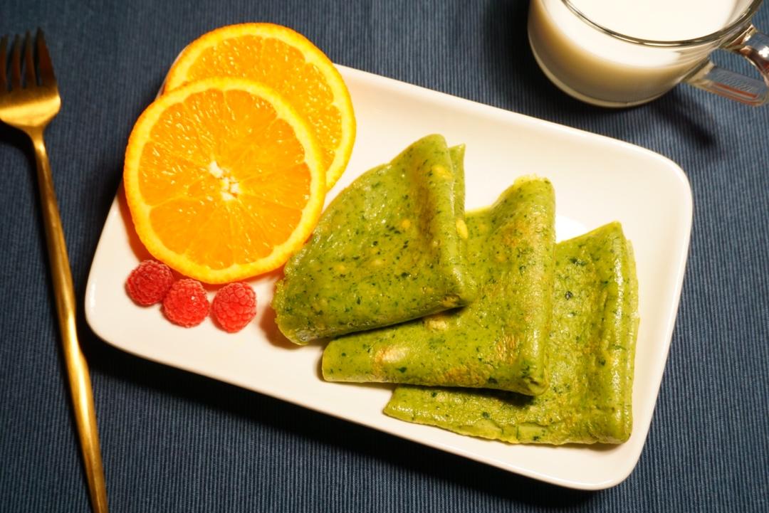 菠菜蛋饼