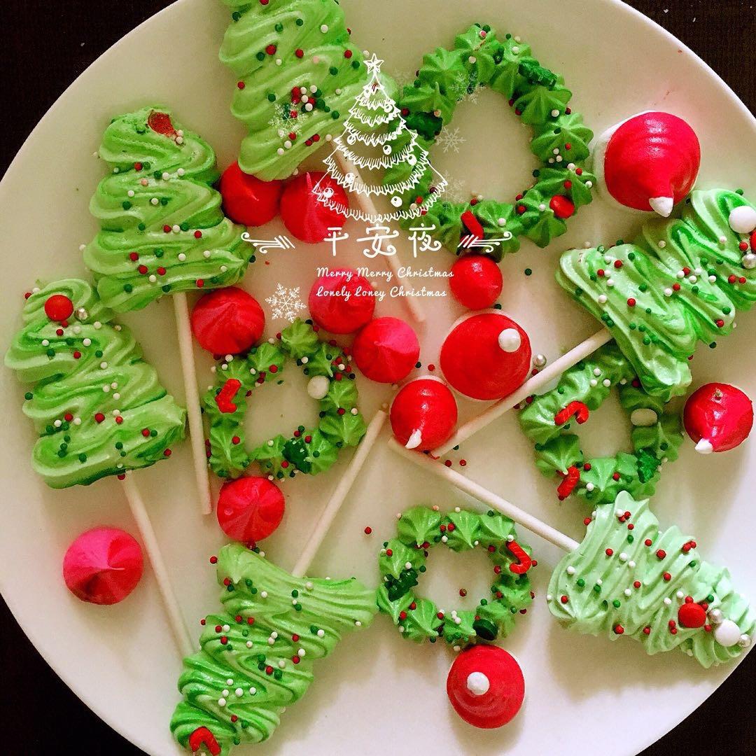 圣诞第二弹－圣诞树蛋白糖
