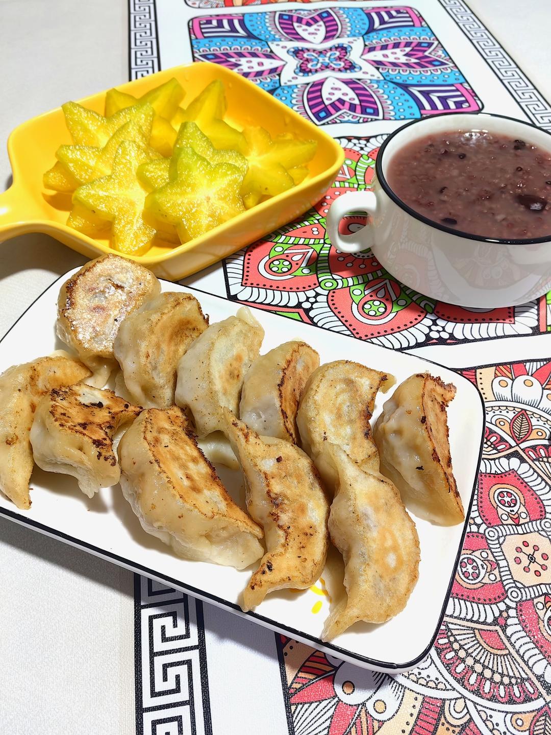 懒人生煎饺子