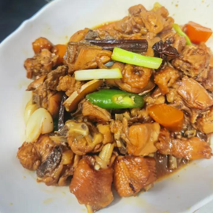 红烧鸡块 焖烧