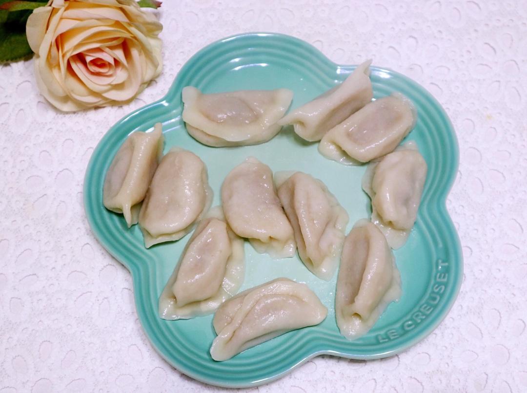 营养早餐～海参羊肉水饺