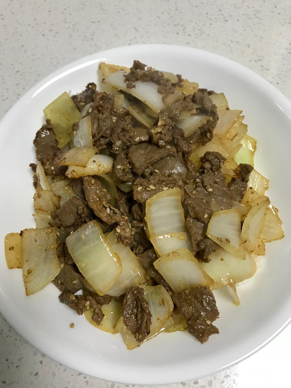 蒜香孜然牛肉