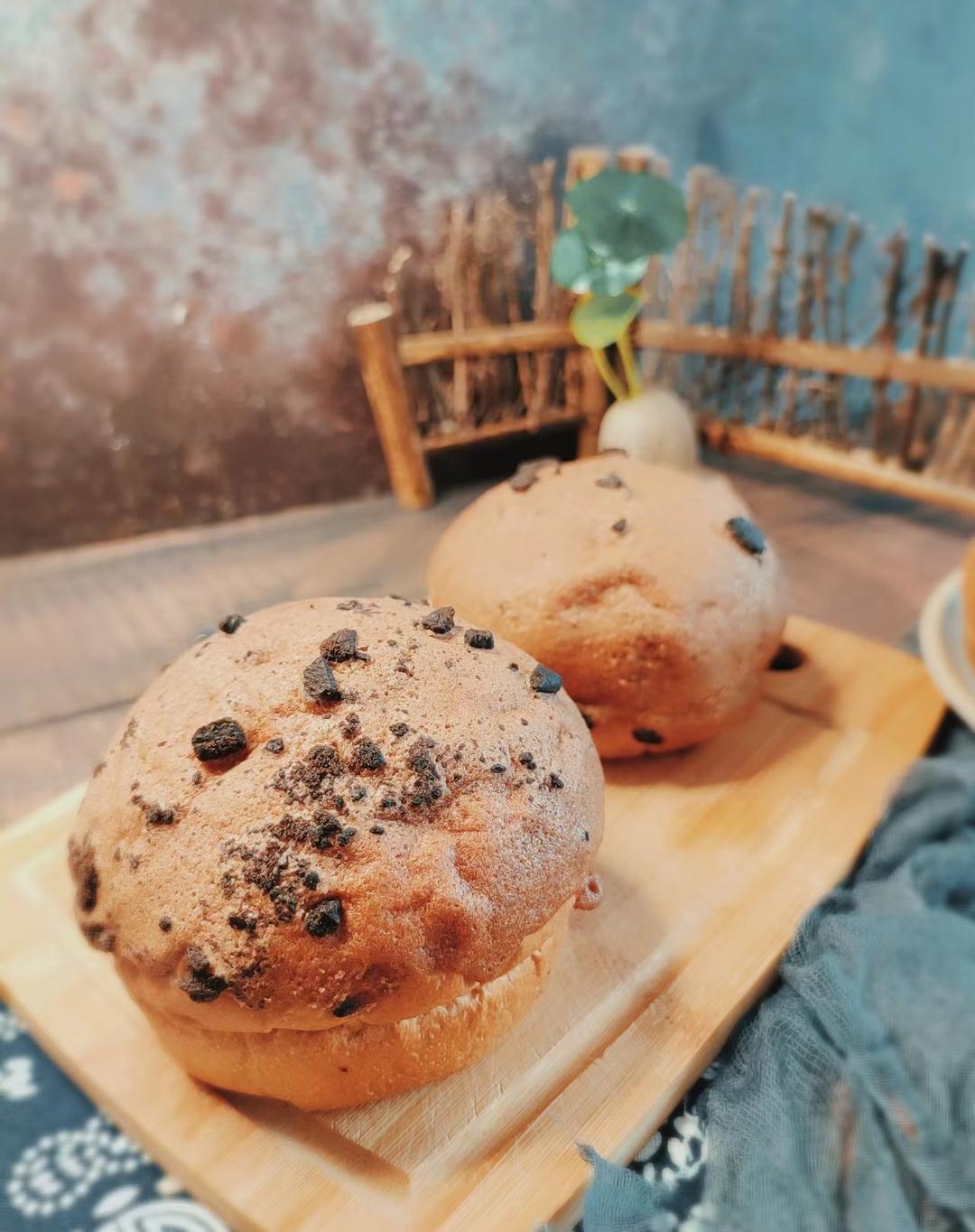 可可墨西哥流心小面包