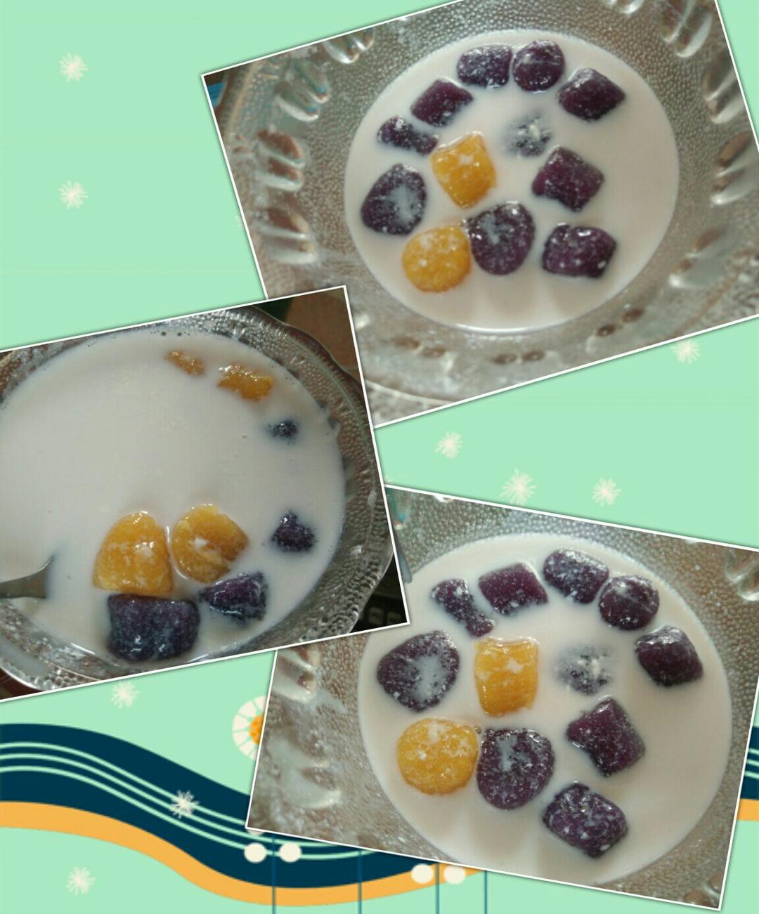 三色芋圆