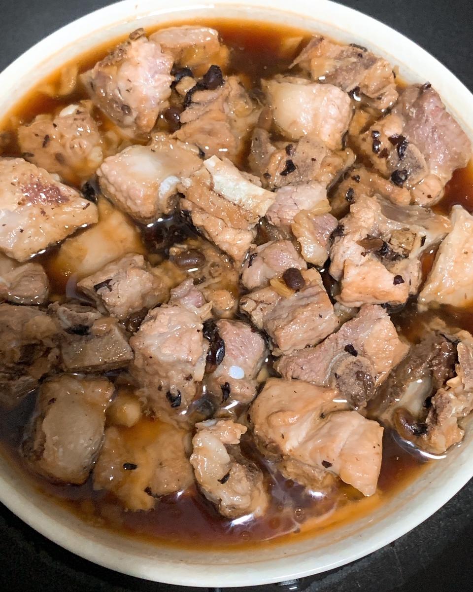 豆豉蒸排骨