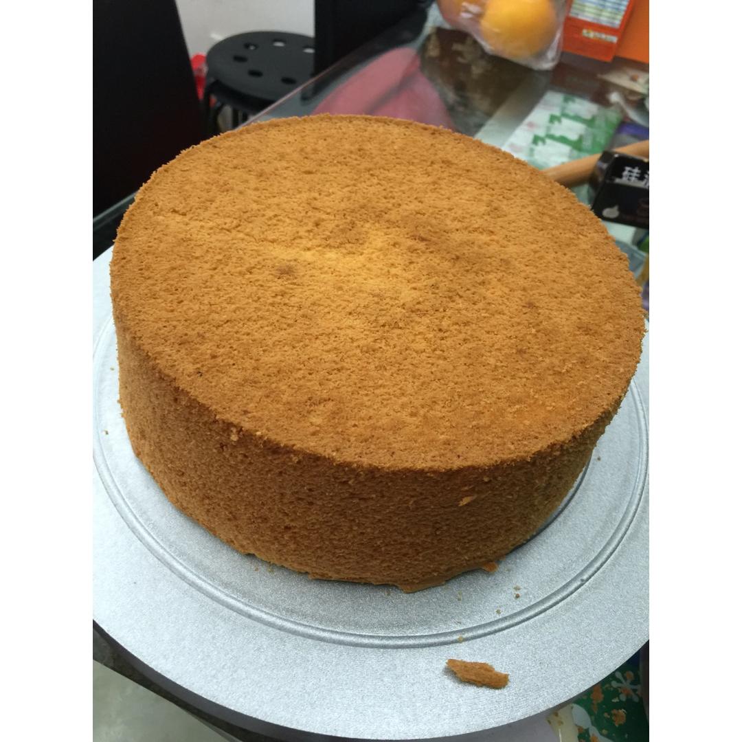 戚风蛋糕（不回缩，裱花打底首选）