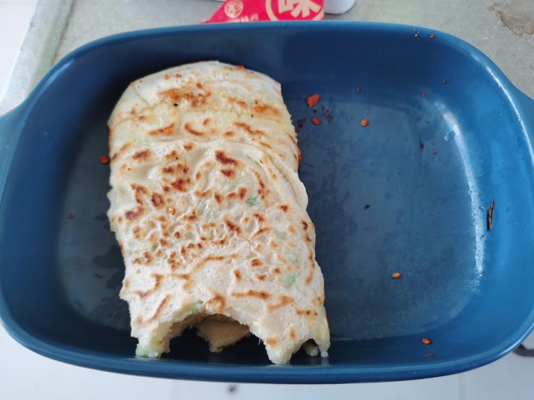 简单快手蔬菜鸡蛋煎饼