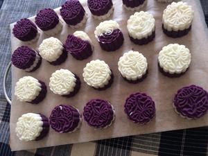 紫薯山药糕的做法 步骤5