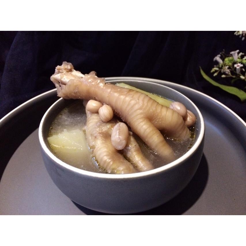 云淡风清gz做的花生青木瓜鸡脚汤