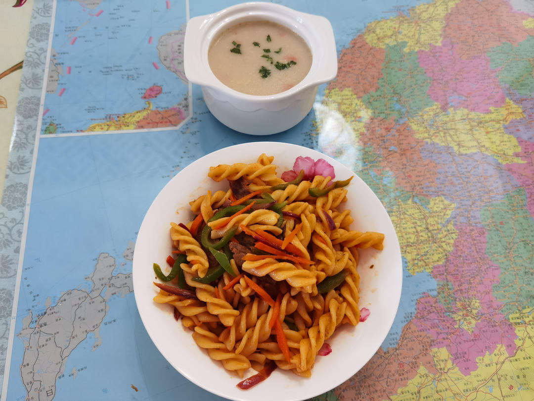 比餐厅好吃的黑椒牛柳意面🍝零失败简单教程
